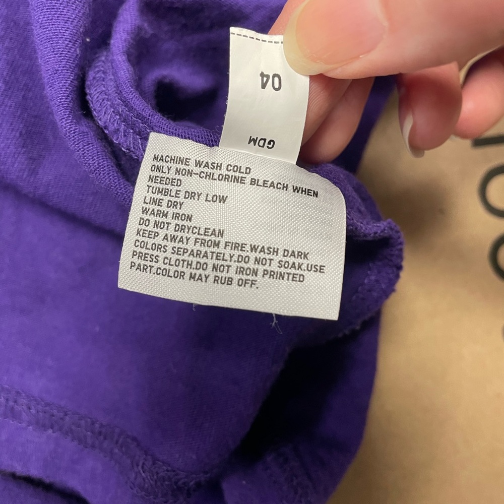 Pokemon Ghost Gengar Uniqlo Mimikyu Haunter Purple T-Shirt Top XS - Picture 8 of 11
